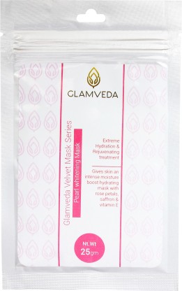 GLAMVEDA Pearl Whitening Peel Off Mask  (25 g)