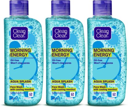 Clean & Clear Morning Energy Aqua Splash Face Wash  (300 ml)