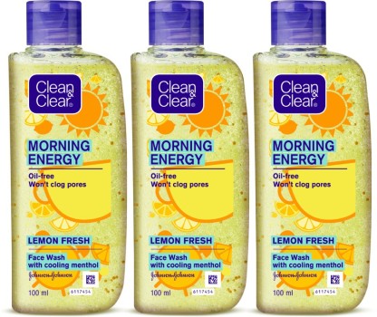 Clean & Clear Morning Energy Lemon Fresh Face Wash  (300 ml)