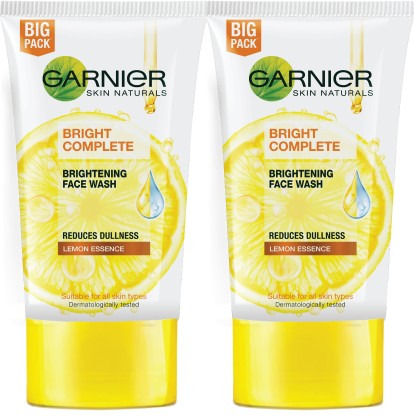 GARNIER Bright Complete VITAMIN C Facewash, 150g (Pack of 2) Face Wash  (300 g)