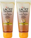 Lacto Calamine Vitamin C  with Aloe Vera & Niacinamide for Bright & Glowing Skin Pack2 Face Wash  (200 ml)