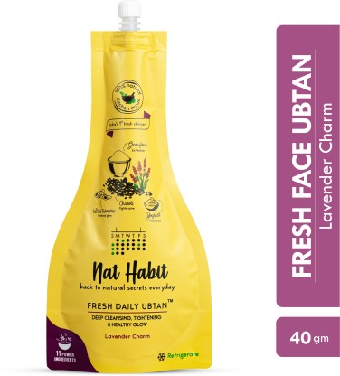 Nat Habit Fresh Lavender Charm Ubtan Face Wash  (40 g)