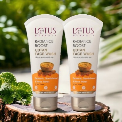 LOTUS HERBALS RADIANCE BOOST UBTAN Face Wash  (100 g)