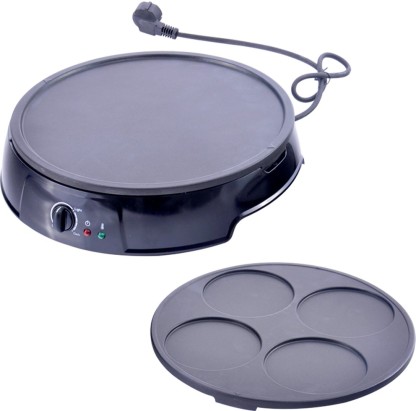 WONDERCHEF Electric Double-Sided Dosa Maker  (Black)