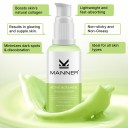 Manner Active Botanical Emulsion Face Serum with Niacinamide, Green Tea and Vitamin C for Skin Brightening and Correction.  (30 ml)