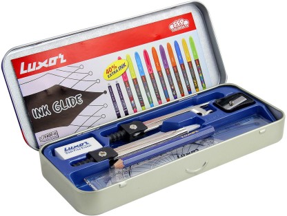 LUXOR 1684 Perfecto Geometry Box (New) Geometry Box  (Multicolor)