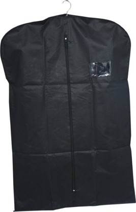 VIDHI SUITCOVERBLK Men's Coat Blazer cover Foldover Breathable Garment SUITCOVERBLK  (Black)