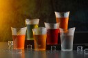 Sloppy (Pack of 6) Drinking Transparent Water Glass Set, ABS Poly Carbonate Plastic Unbreakable Glass Glass Set (250 ml, Plastic) Glass Set  (250 ml, Plastic)