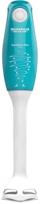 MAHARAJA WHITELINE HB-146 175 W Hand Blender  (Turquoise Blue & White)