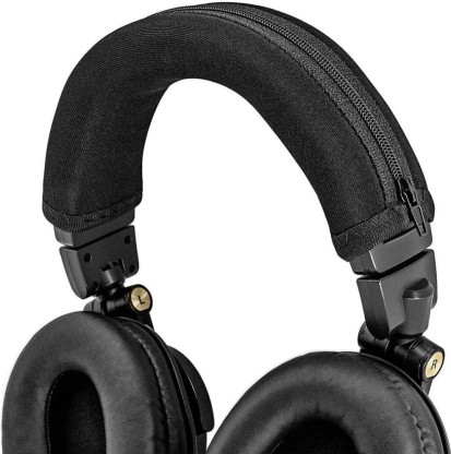 Crysendo Audio Technica Headphone Headband Cover for ATH-M50,M50X,M50RD,M40X,M30X,M20X Over The Ear Headphone Cushion  (Pack of 1, Black)