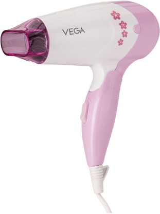 VEGA INSTA GLAM Hair Dryer  (1000 W, Pink, White)