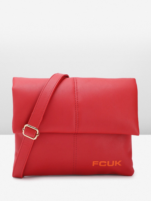 Women Red Sling Bag