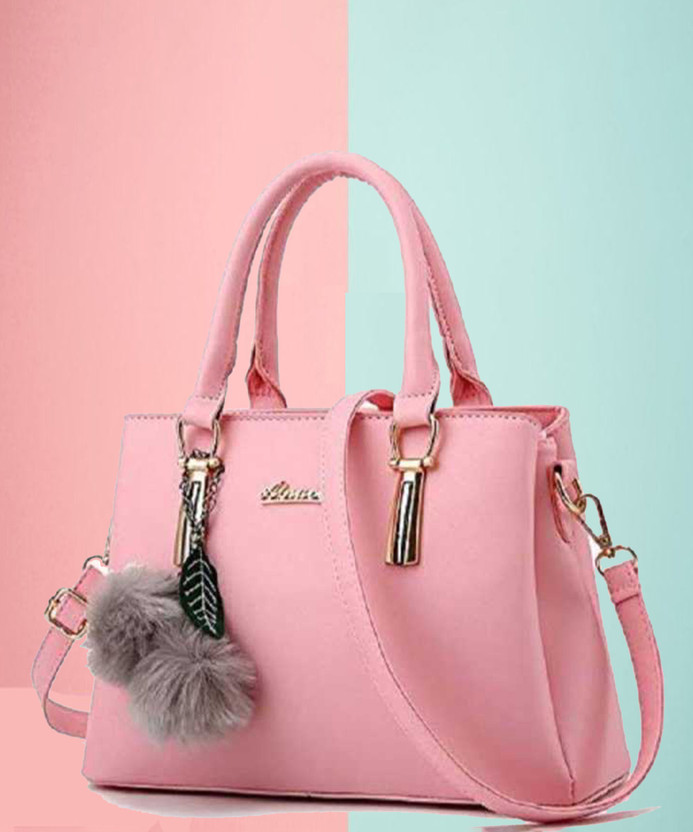 Women Pink Hand-held Bag