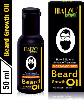 Matzo Pure and Natural Beard Growth Oil Hair Oil  (50 ml)