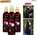 Phillauri Onion Oil for Hair Regrowth Aryuvedic Hair Oil 100ml (Pack of 3) Hair Oil  (300 ml)