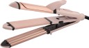 VEGA Go Mini 3 in 1 3 in 1 Mini Hair Styler - Mini Hair Straightener, Curler & Hair Crimper VHSCC-07 Hair Straightener  (Beige)
