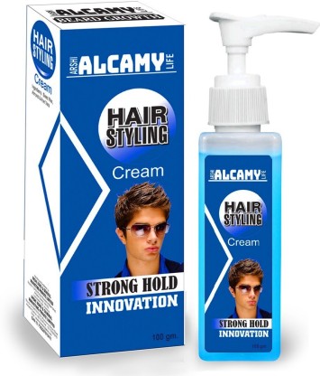 Alcamy Strong Hold Hair Style Cream Hair Cream  (100 g)