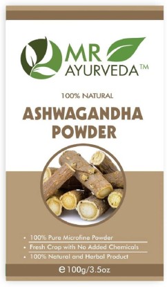 MR Ayurveda 100% Organic Premium Quality Ashwagandha Powder  (100 g)