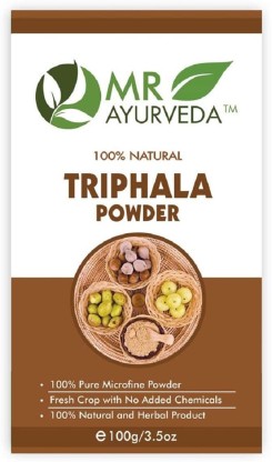 MR Ayurveda 100% Herbal Triphala Powder  (100 g)