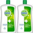 Dettol Liquid Handwash Bottle, Original Hand Wash Bottle  (2 x 900 ml)