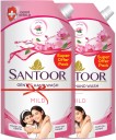 santoor Mild Hand Wash Pouch  (2 x 750 ml)