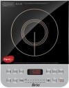 Pigeon Brio+ Induction Cooktop  (Silver, Black, Push Button)