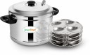 Greenchef Vesta Idly Maker ( 4 Plates & 16 Idly's ) Induction Idli Maker  (4 Plates , 16 Idlis )
