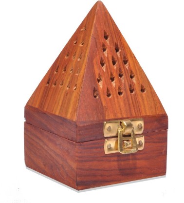 DigiRake Dhoop , Agarbathi Stand, Computer Sambrani Wooden Incense Holder  (Brown)