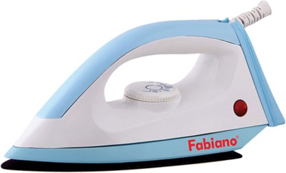 Fabiano HUSKY 1100 W Dry Iron  (White & Blue)