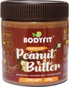 BodyFit CHOCOLATE PEANUT BUTTER CREAMY 350GM| Made with Roasted Peanuts| 18% Protein | No Tranc Fat | No Cholestrol 350 g