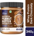Saffola Fittify Whey Protein Peanut Butter Dark Chocolaty Extra Crunchy 340 g
