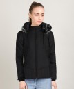 Full Sleeve Solid Women Parka Jacket