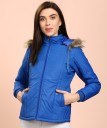 Full Sleeve Solid Women Casual Jacket