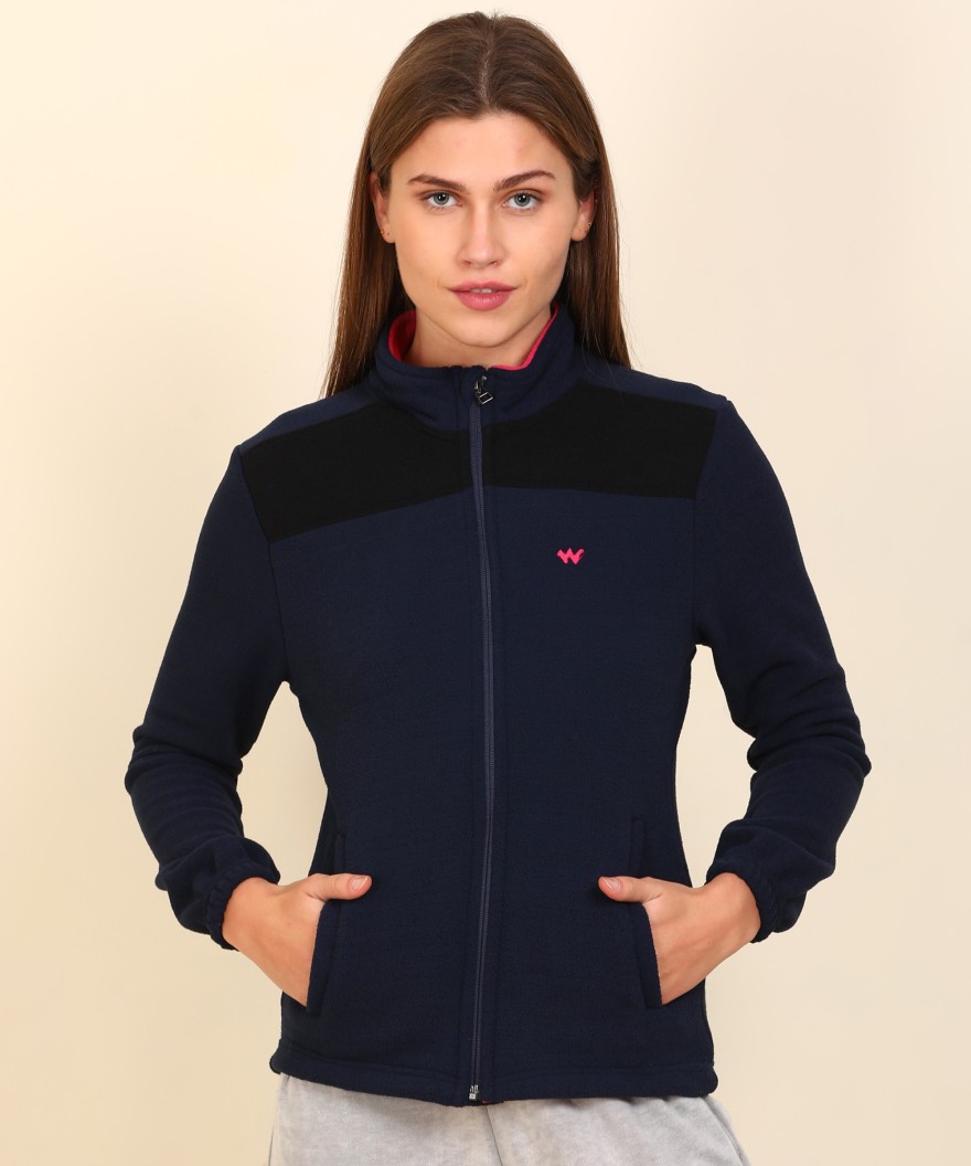 Full Sleeve Colorblock Women Sports Jacket