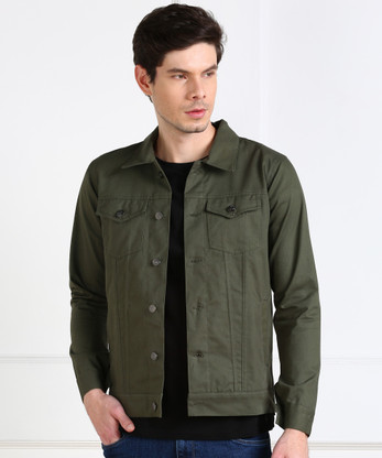 MONTREZ - Men Washed Casual Jacket