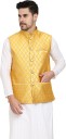 Men Self Design Nehru Jacket