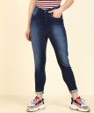 Super Skinny Women Dark Blue Jeans
