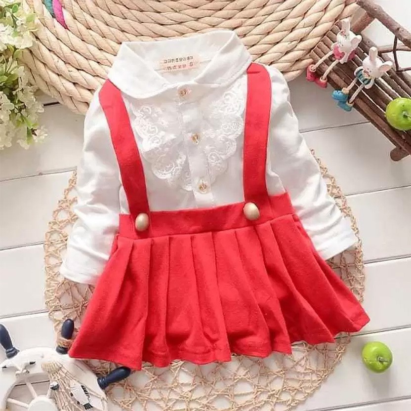 Baby Girls Short/Mid Thigh Casual Dress  (Multicolor, Full Sleeve)