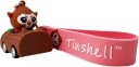 Buko Adorable Cartoon Push Back Car Toy for Kids(Brown, Pink) Key Chain