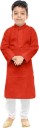 Boys Festive & Party Kurta and Pyjama Set  (Multicolor Pack of 1)
