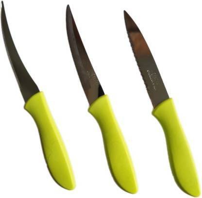 Ganesh TRUE VALUE 3 PCS KNIFE SET Stainless Steel Knife Set  (Pack of 3)