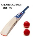 Creative Corner CEAT (SIZE -5) BAT +2 BALL COMBO Cricket Kit