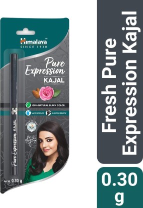 Himalaya PURE EXPRESSION KAJAL 0.3G  (Black, 0.3 g)