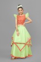 Girls Lehenga Choli Ethnic Wear Embroidered Lehenga Choli  (Pink, Pack of 1)