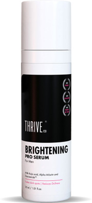 ThriveCo BRIGHTENING PRO SERUM For Men with Kojic acid, Vitamin C & Diacnemide"  (30 ml)