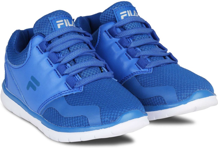 Lace Sneakers For Boys & Girls  (Blue)