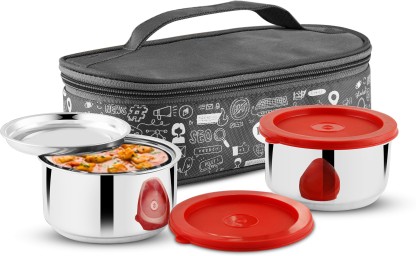 Pigeon Nutri Fresh 2 Containers Lunch Box  (700 ml, Thermoware)