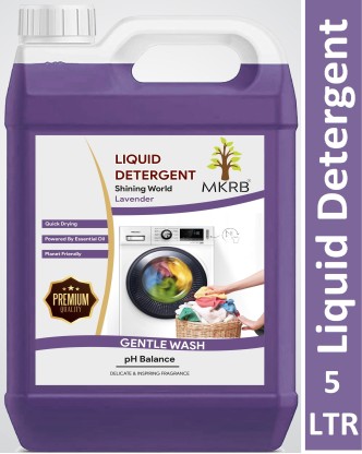 MKRB top load and front load liquid detergent, machine, Wash Detergent . Lavender Liquid Detergent  (5000 ml)