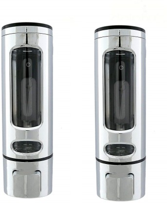 Prestige PSD-001-PO-2 450 ml Shampoo Dispenser  (Silver)