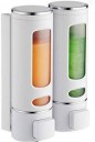 ROSSIL Premium quality Wall Mounted Shampoo/Liquid Soap/Hand Wash/Lotion/Conditioner/Sanitizer/Gel Dispenser for Home, Office Bathroom & Kitchen Sink (PACK OF 1,400 ml) (white) (pack of 2) 400 ml Gel, Liquid, Lotion, Foam, Conditioner, Soap, Shampoo, Sanitizer Stand Dispenser  (White)